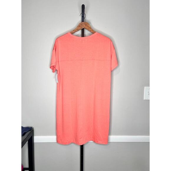 Wildfox Pink Pasta Puppies and Prosecco Pajama Nightgown Dress Size Medium NWT - Picture 3 of 8